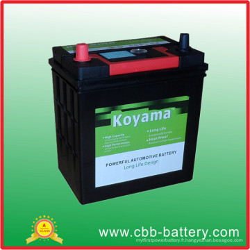 Mf batterie de voiture JIS (NS40ZMF, 42B19MF, 53504MF)